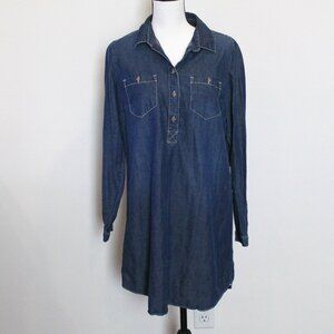 Lucky Brand Denim Dress Sz Medium